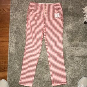 Free People striped pants